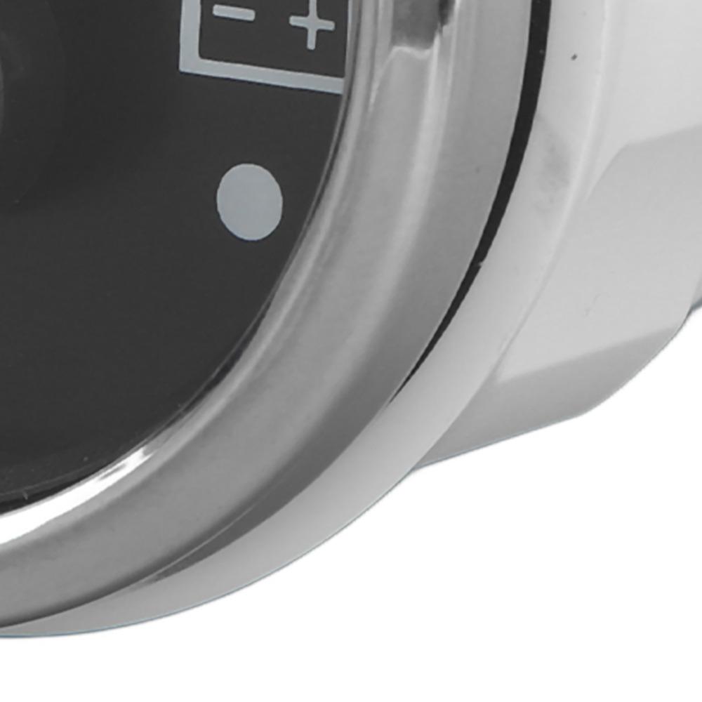 Waterproof Boat Voltmeter Colorful Backlight DC Voltage Gauge Pointer Voltage Gauge  RVs Use