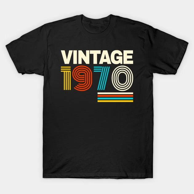 

Vintage birthday mens personalised 18th 60th novelty gift funny years T Shirt 3 2XL