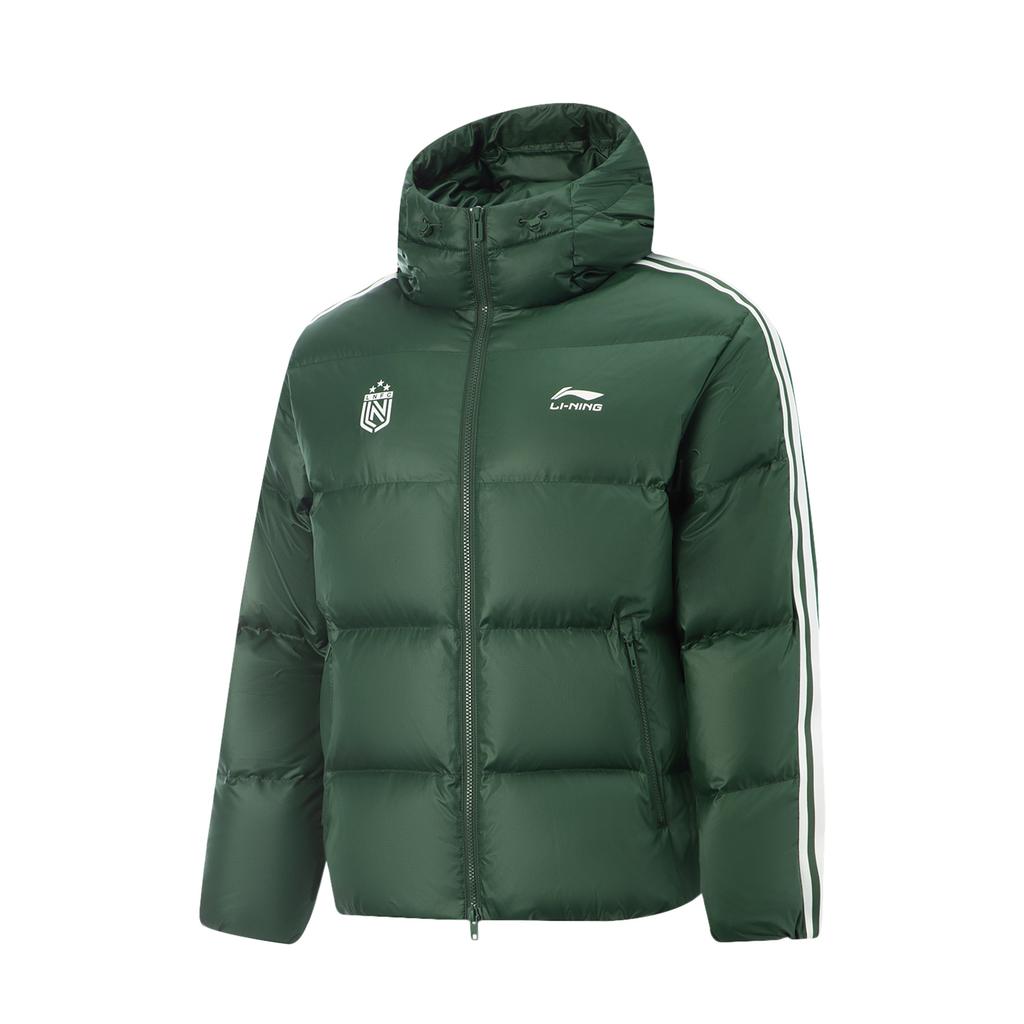 Li Ning Sports Lifestyle Serie Winddicht Wasserabweisend Locker Paar Lässig Daunenjacke Unisex Oberbekleidung AYMV519-4