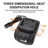 12.6V 2A/18V 21V 1.8A 2A Lithium Battery Charger for Electric Drill Polishing Machine Lawn Mower Washer Battery Adapter