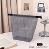 Portable Makeup Cosmetic Storage Bag Swimming Bag Simple Travel Buckle Type Shopping Bag Waterproof Washing Bag
