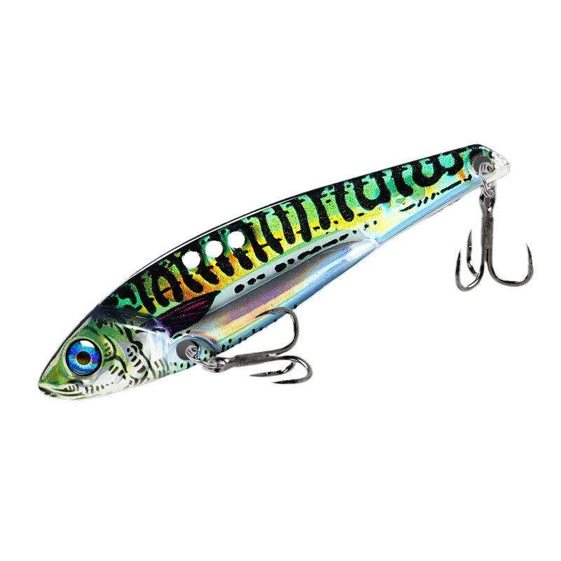 5/7/12/17/20G 3D Eyesmetal Vib Blade Lure Sinking Vibration Baits Artificial Vibe For Bass Pike Perch Fishing 6 Colors