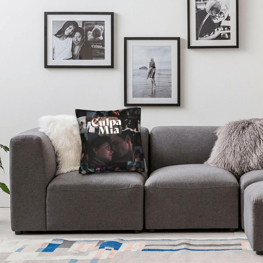 Film Culpa Mia Pillow Cover Soft Cushion Cover Funny Pillow Case For Sofa Home Decor