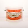Bling Cubic Zircon Hip Hop Teeth Grillz For Unisex Top Bottom Mouth Removable Dental  Cosply Teeth Jewelry