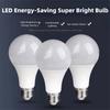 Weißes Licht LED-Glühbirne E27 Energiesparlampe Ultrahelle Lichtlampen Haushalt