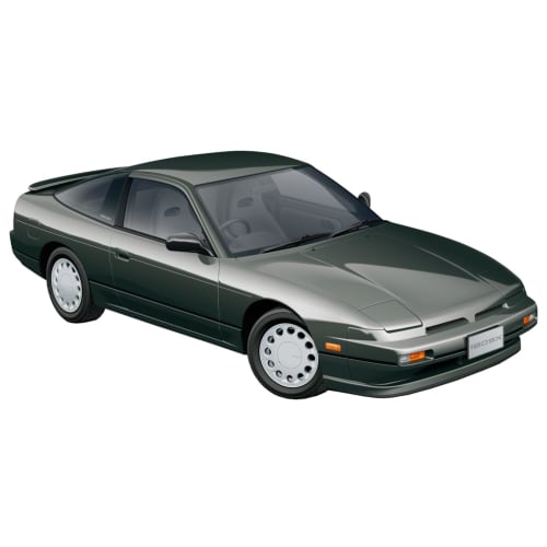 Aoshima Bunka Kyozai 1/24 Scale Model Car Series No. 88 Nissan RS13/RPS13 180SX TYPE II '89/'91 Plastic Model Car