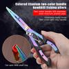 Fish Pliers Ergonomics Anti-Slip High-Strength Multifunctional Cut Fishing Line Fishing Tied Hooks Pliers Angling Equipment