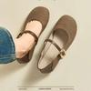Women's Shoes 2025 Versatile New Birkenzhen Shoes Shoes Doudou Shallow Mouth Summer Mary Soft-soled Flat-soled Single Shoes