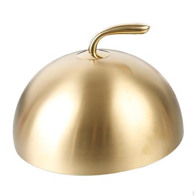 Burger Cover and Cheese Melting Dome,Stainless Steel