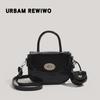 Textured Handbag Niche Design Messenger Bag Women's 2023 New Korean Fashion Shoulder Portable Saddle Bag