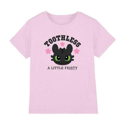 How To Train Your Dragon Childrens/Kids A Little Feisty Toothless T-Shirt