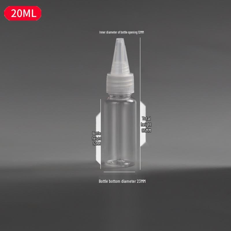 Spot 50-1000ml PET Transparent Plastic Squeeze Bottle