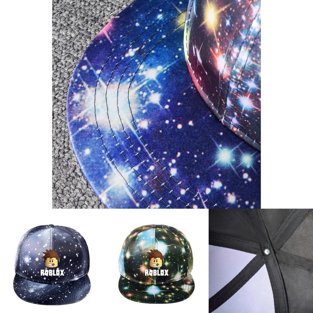 Game Roblox Starry Sky Baseball Cap Unisex Hip Hop Trucker Hat