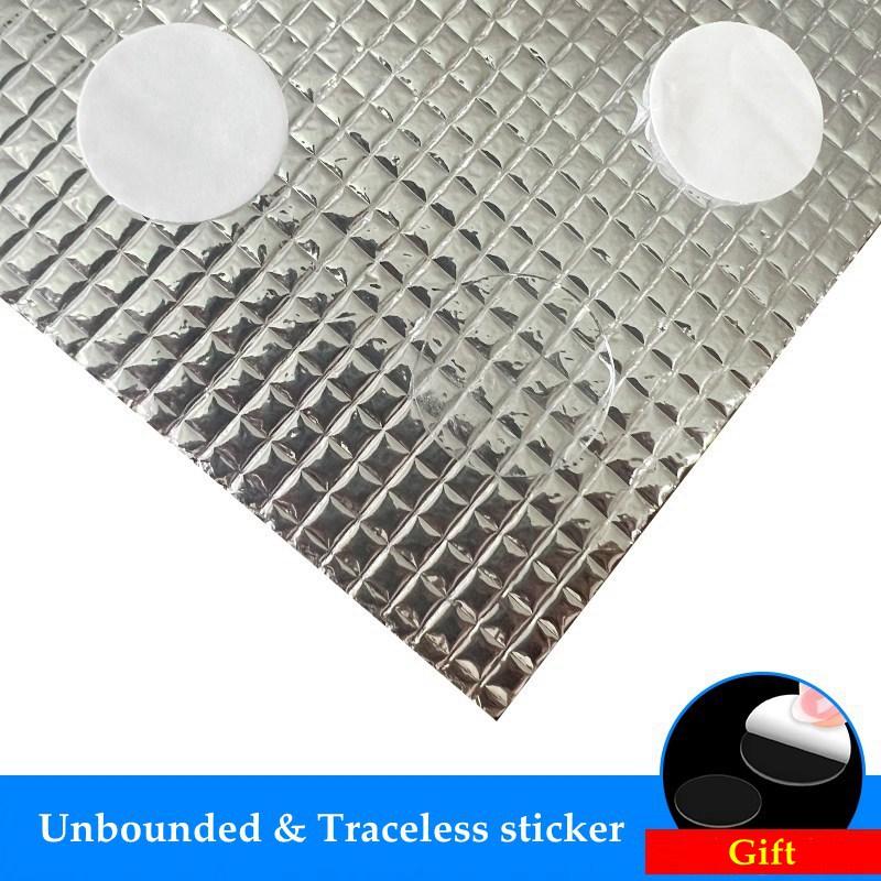Folie de umbrire pentru geamuri Protector solar Pad pentru protecție solară Cameră Birou Cameră însorită Folie izolatoare Anti UV Parasolar Folie de aluminiu