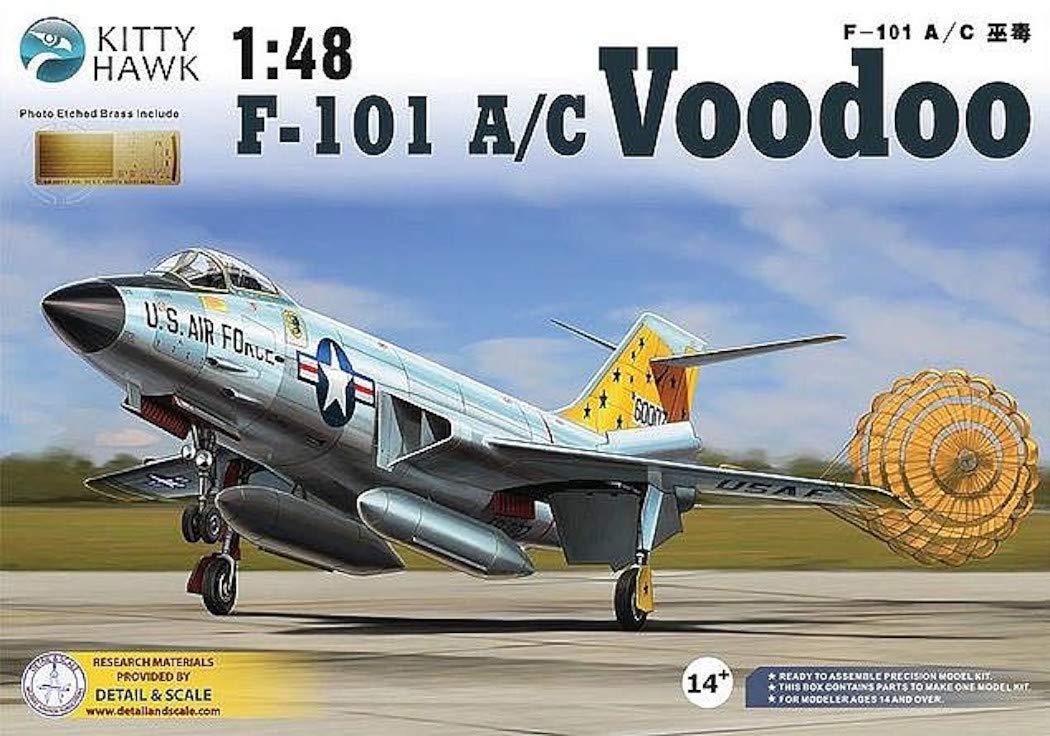 

Kitty Hawk Models 1/48 F-101 A/C Voodoo KITKH80115 Plastic Model