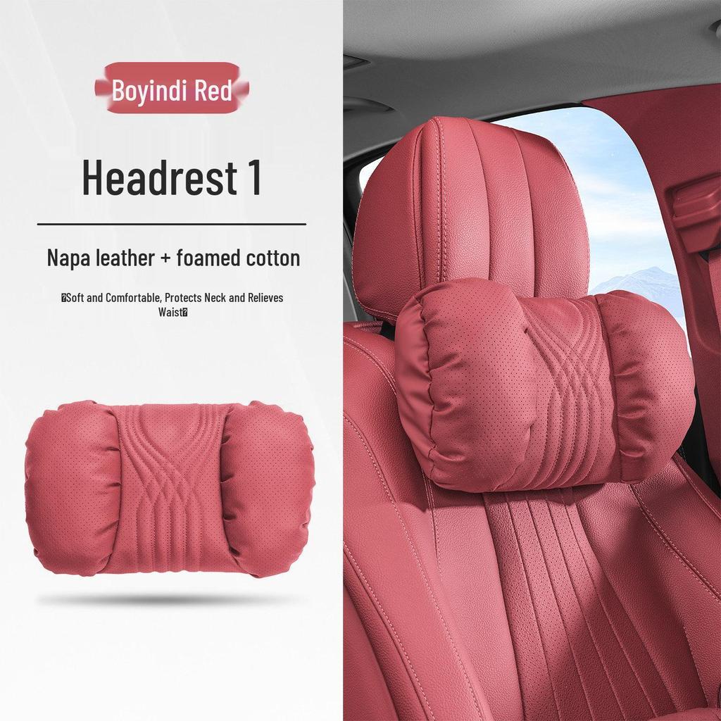Universal Car Headrest & Lumbar Support Cushion Set for Maybach - All-Season Neck Protection