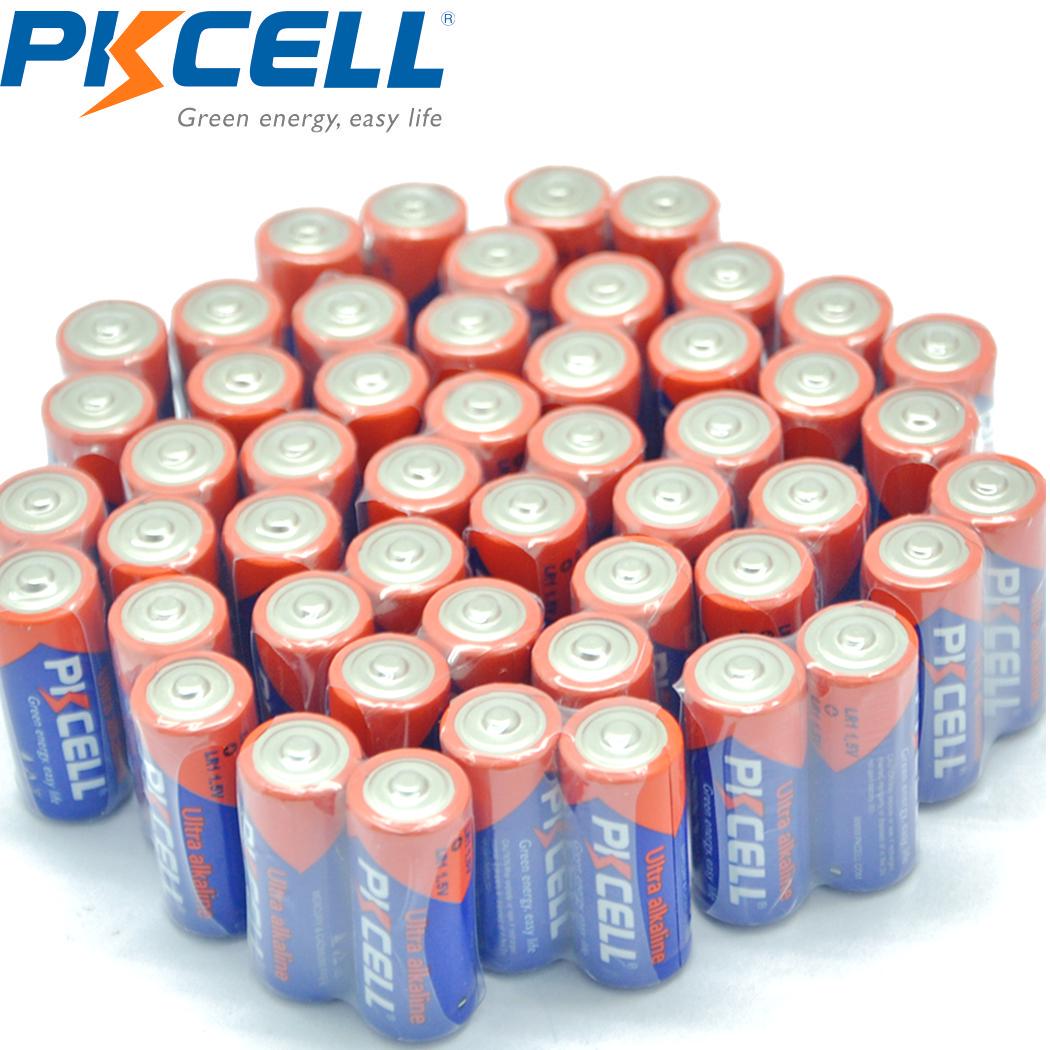 

Щелочная батарея PKCELL 1,5 В LR1 N, сухая батарея lr1 AM5 E90 1,5 В, батарея для Bluetooth-плееров Sperker, 10 шт.
