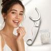 Refillable Stainless Steel Floss Pick Portable Toothpick Durable Metal Dental Floss  Oral Hygiene