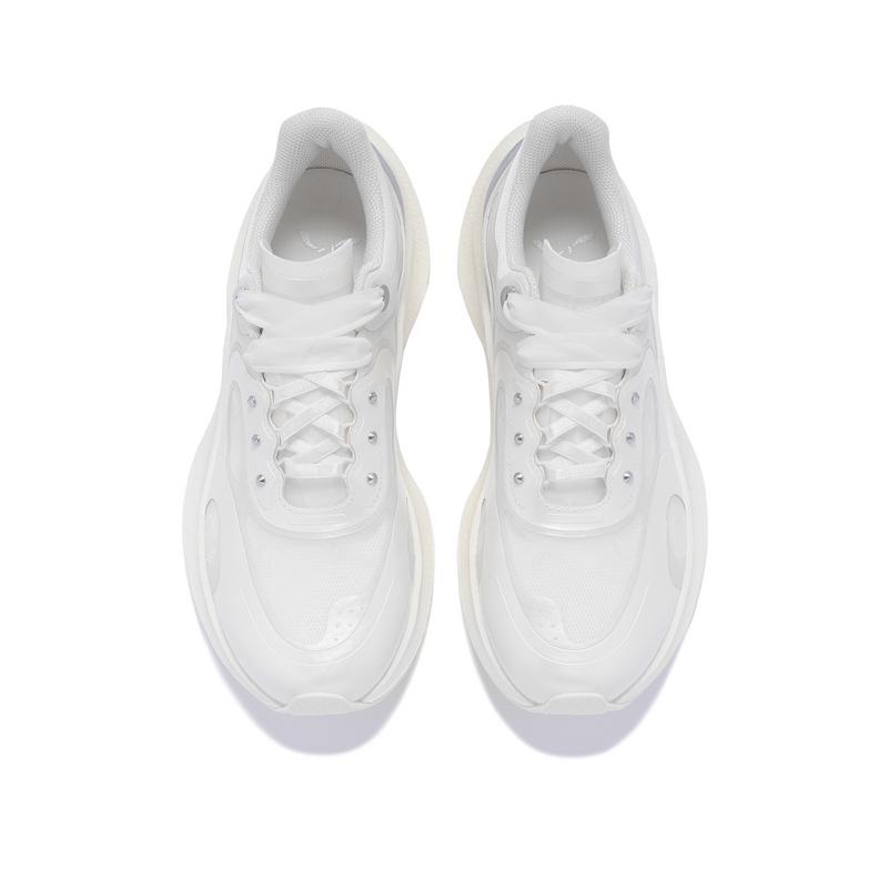 Li-Ning 1990 Classic Series Shadow Lightweight Sports Wear Resistant Rebound Low-Top Lifestyle Casual Shoes Women Casual Shoes Off-White ALFV084-1