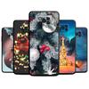 Schwarz Fall Funda Für Samsung Galaxy M13 M12 M22 M23 M33 M52 M32 5g M31 M30s M51 M31s M11 m31 Prime Weihnachten Baum Nette Coque