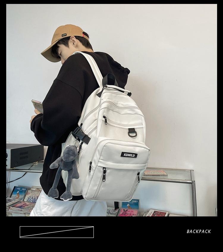 Schoolbag Mori fashion trend backpack couple backpack Japan and South Korea new college student large-capacity computer bag travel backpack