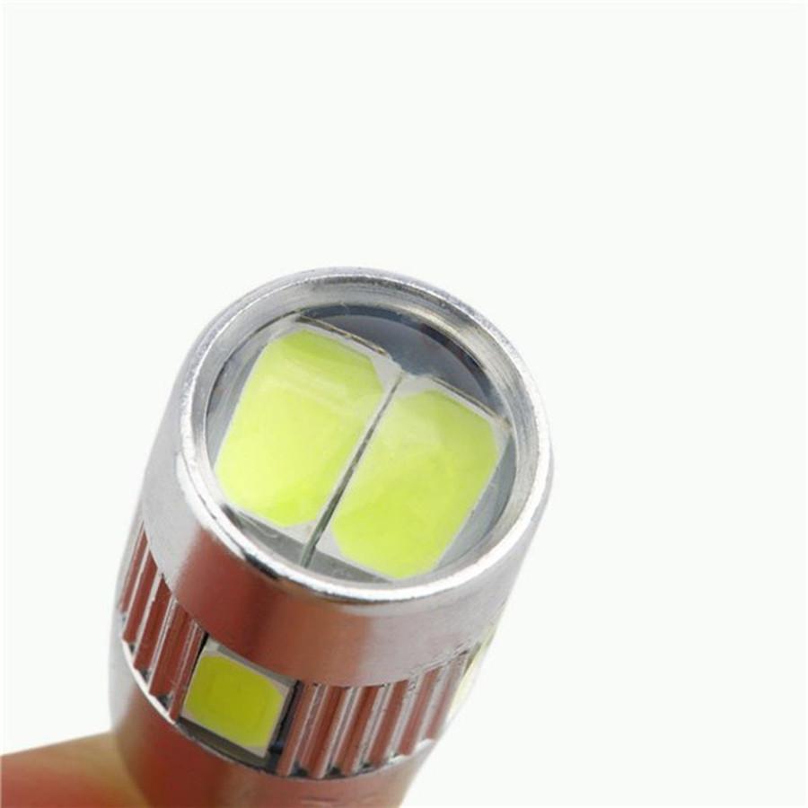 10Pcs T10 6SMD 5630 LED Bulb White For Car Roof Reading Light License Plate Lamp