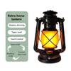 USB Rechargeable Decoration Atmosphere Light Retro Horse Light Hanging Tent Light Outdoor Kerosene 3 Lighting Modes Lighting