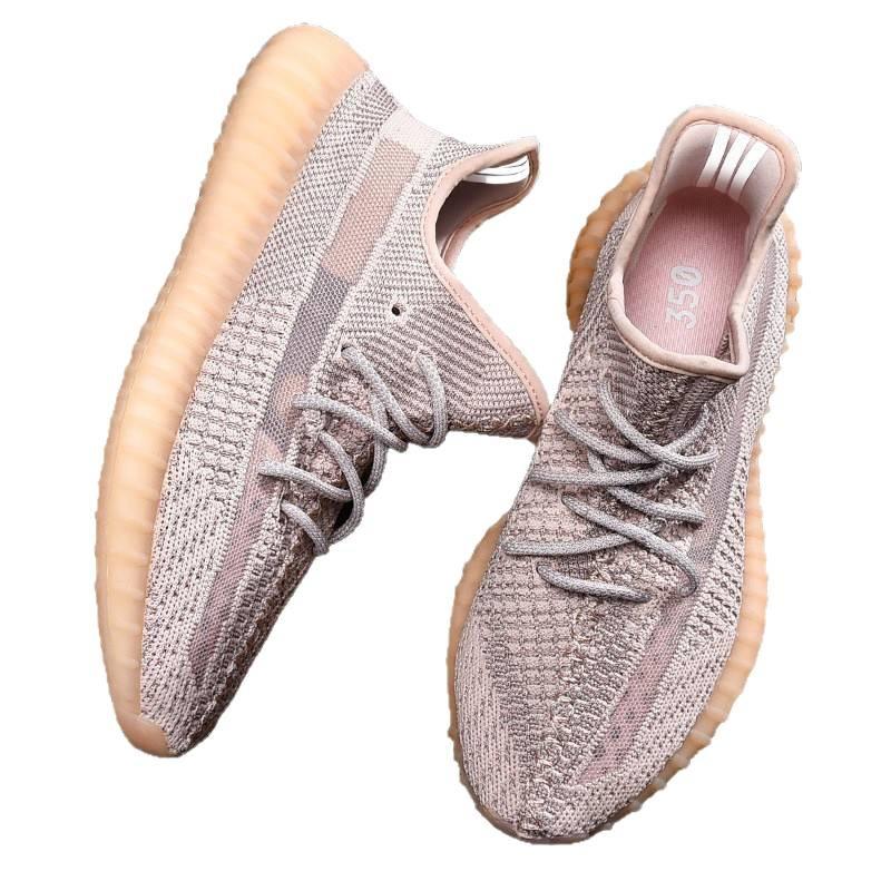 Putian coconut shoes are really explosive large size shoes 350 black gypsy stars breathable casual men's and women's sports shoes running sports shoes