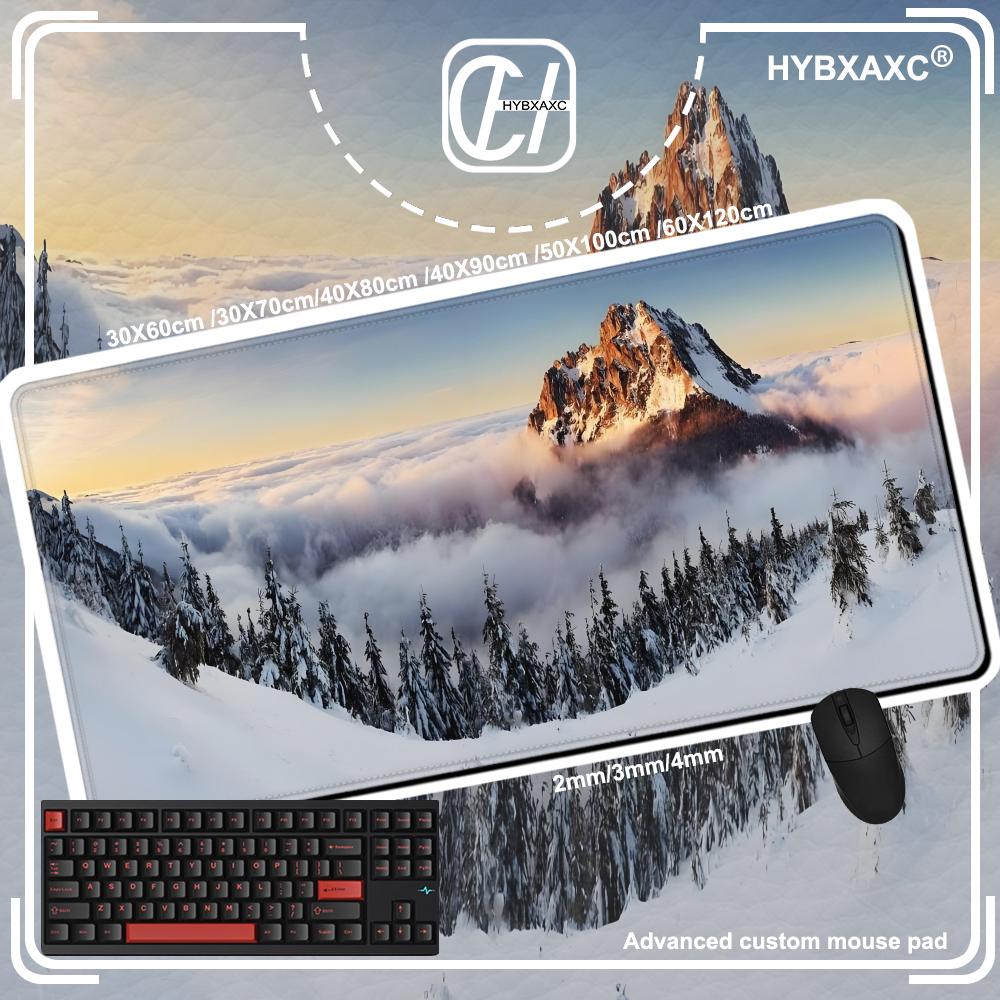 Mouse Pad Cute HD Desk Pad Extended Gaming Keyboard Mats Large 90x40cm XXL Nature Landscape Gamer Mousepad
