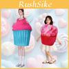 Costume Cosplay Cupcake Glacé d'Halloween Pour Enfants et Adultes