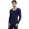Men's Modal Autumn Base Layer Set: Plain Warm Long Underwear & Sweater - Plus Size for Cold Protection