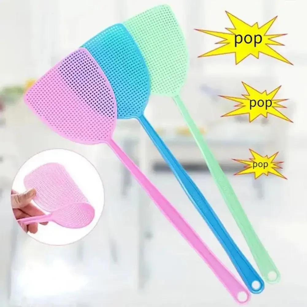 3 pz Schiaccia mosche Schiaccia mosche in plastica ispessita Controllo parassiti zanzare Insetticida Accessori per la casa e la cucina