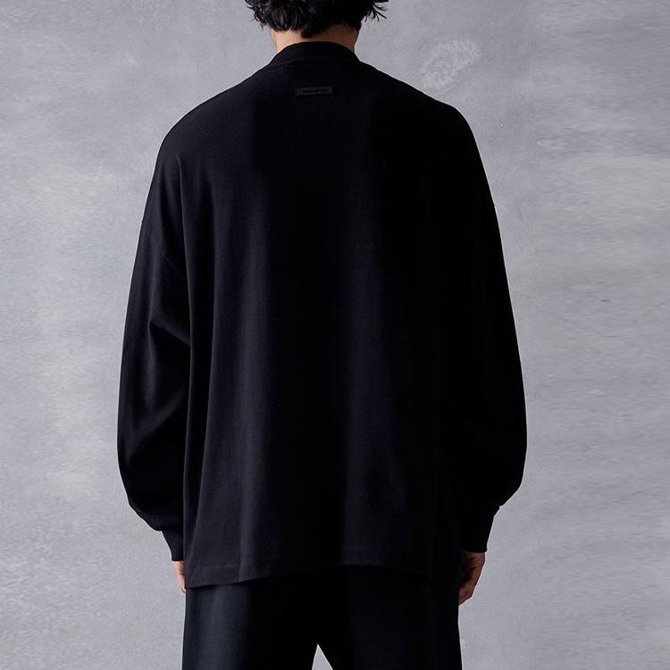 Fear of God Essentials SS23 Ls Core S Tee 'Jet Black' Men's 125SP232016F