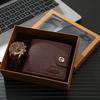 Valentine's Day Business Gift Set Men's Watch Sunglasses Belt Wallet Christmas Gift Set Quartz Watch Set for Men