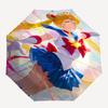 1pc Sailor Moon Umbrella, Sun Protection, And UV Shielding. It Has Eight Sturdy Ribs for Outdoor Use And Perfect As a Holiday Gift