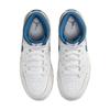 Air Jordan 1 Mid SE GS Industrial Blue Kids Sneakers White Sail FN7432-141