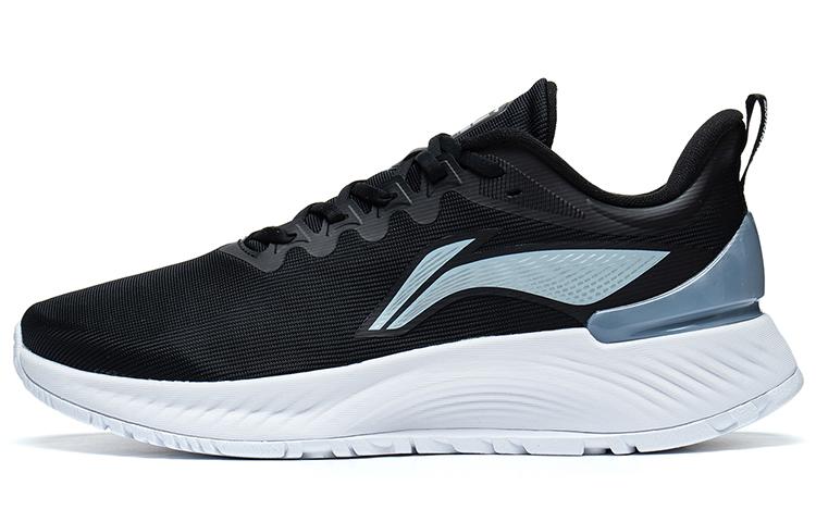 Li Ning YueYing Element Шнуровка Текстиль, ТПУ износостойкий Дышащий Упругий Низкие Кроссовки для бега LIGHT FOAM ARHT005-8 43