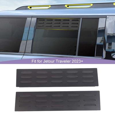 Ventilační panel s lamelami na zadní okno Pro Jetour Traveler 2023up Pro Jetour Shanhai T2 2024 Up Verze 4-dveřová Příslušenství pro exteriér vozu