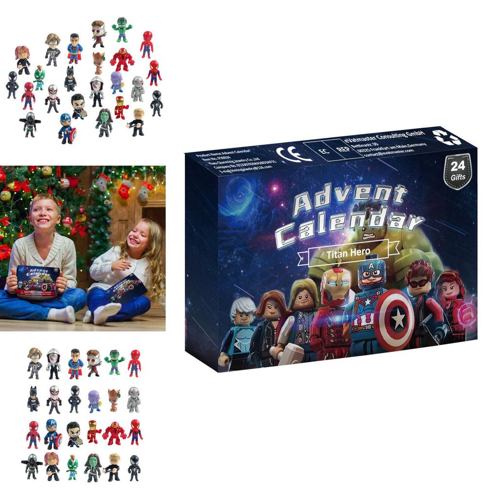 Marvel Avengers Christmas Advent Calendar With Exciting Surprises For Kids' Countdown