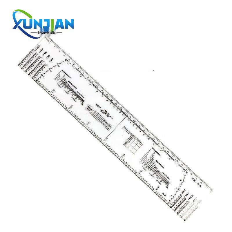 Coordinate and Latitude/Longitude Scale Ruler
