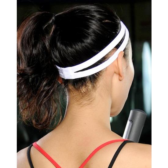Bonbonfarben Rutschfeste Sport Yoga Elastische Haar Stirnbänder Lauf Stirnband Accessoires Für Frauen Mädchen Männer Scrunchies Kopfschmuck