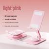 Full Metal Desktop Phone & Tablet Holder: Rotating, Folding, Portable Stand for Live Broadcasting