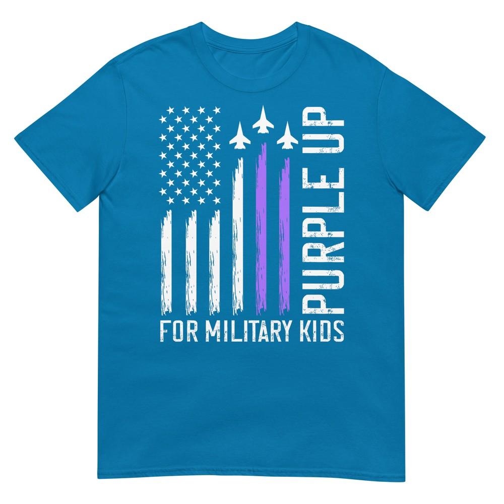 Purple Up For Military Kids Military Child TShirt