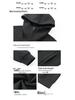 400g High Collar Zipper Cardigan Hoodie with Liquid Cotton Trendy Design - Model 9889.