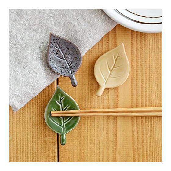 Tableware East Chopstick Rest <Leaf> Green kn003ct06803