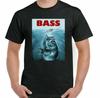 Fishing TShirt Bass Unisexs Funny Jaws FisherUnisex Fish Angler Angling Rod Unisex