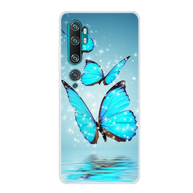For Xiaomi Mi Note 10 Case Soft Silicone Back Cover Phone Case on For Xiaomi Redmi Note 10 Pro Coque For Xiomi Mi Note10 Pro