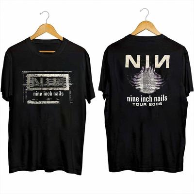 Nové Vintage 2006 Turné Nine Inch Nails Dárek pro fanoušky Unisex S-5Xl Tričko Ss2119