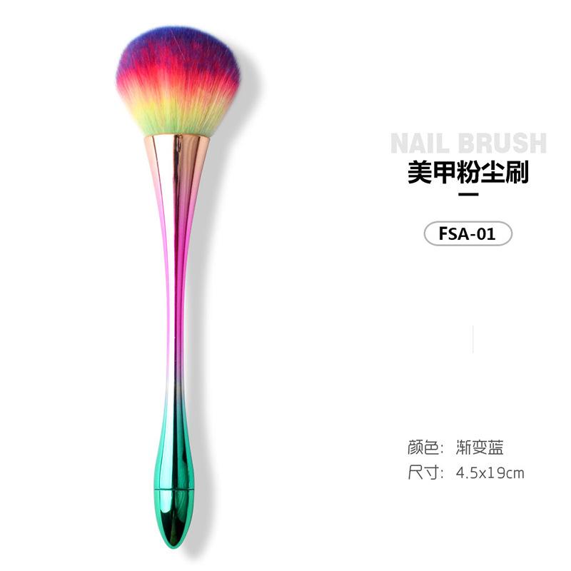 

1PCS Professionals Acrylic Nails Art Brush Paint Gel Dust Cleaning Make Up Brush Manicure Accessories Equipment Tools