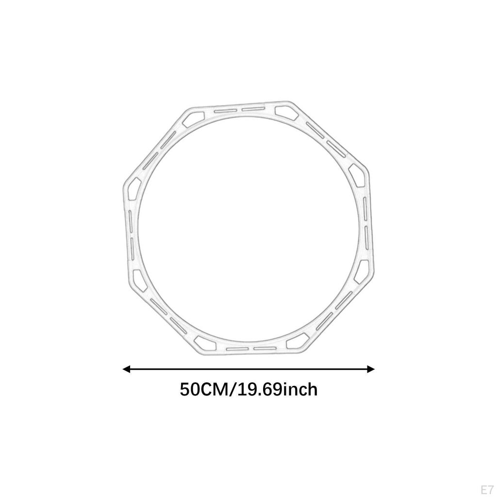 5 Pack Agility Rings 19.69inch Training Tools for Football And Rugby